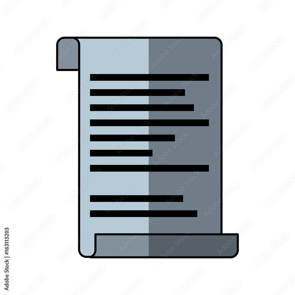 Poster document paper message note office element