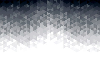 Abstract background with grey glowing triangles