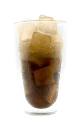 Soft drink in the glass
