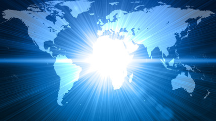グローバル 光 地図