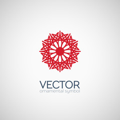 Vector geometric symbol
