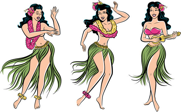 hula dancer в категории Премиум. 