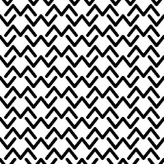 Seamless vector background with abstract geometric pattern. Zigzag texture. Textile rapport.