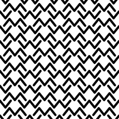 Seamless vector background with abstract geometric pattern. Zigzag texture. Textile rapport.