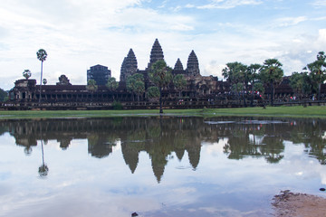 Fototapeta na wymiar Angkor Wat Temple, Siem reap, Cambodia