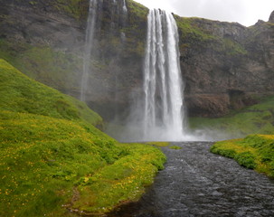 Obraz premium Saljalandsfoss waterfall in south Iceland