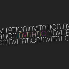carte invitation