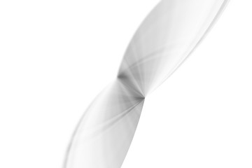 Abstract zoom with curved lines and waves