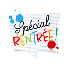 Spécial rentrée !