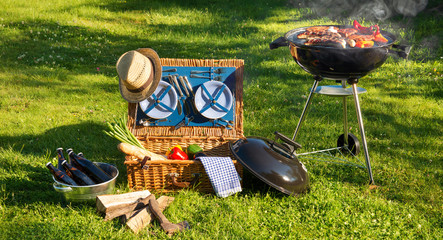 Barbecue picnic