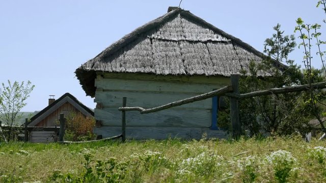 Traditional ukrainian historical house