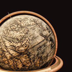Fototapeta na wymiar wooden globe