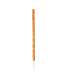 single biscuit stick isolated on white background