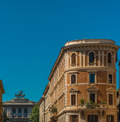 historical and ancient buildings at rome