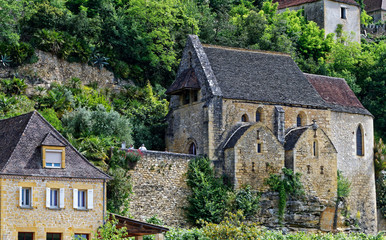 Fototapeta na wymiar Église Notre-Dame La Roque Gageac