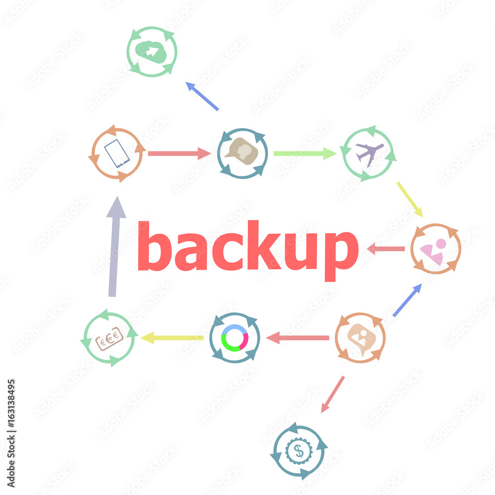 Poster text backup. web design concept . linear flat business buttons. marketing promotion concept. win, ac