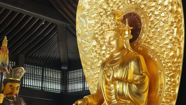 Golden Buddha, Tsz Shan Monastery, Hong Kong.