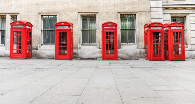 RED PHONE BOXES
