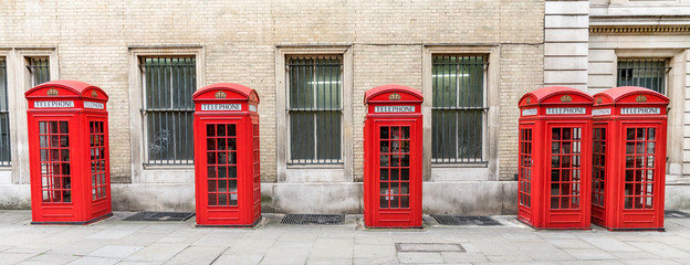 RED PHONE BOXES