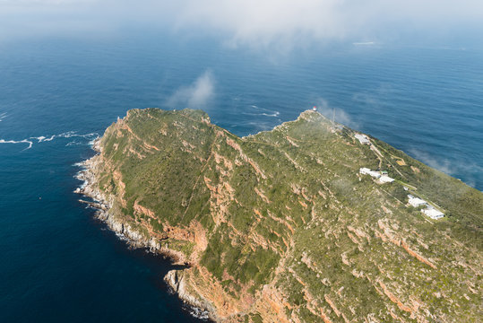 Cape Point (South Africa) aerial view