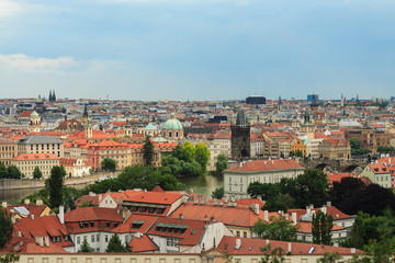 Obraz premium Panorama of Prague