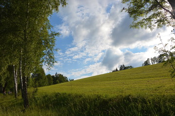 Scenery off Jilemnice in Czech Republic