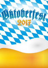 Oktoberfest Plakat Hintergrund