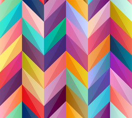 Seamless geometric pattern of colored lines
