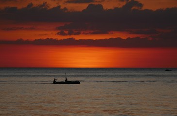 coucher de soleil Philippines