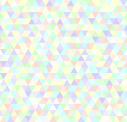 Triangle pattern. Vector seamless background