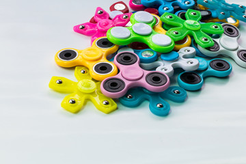 Hands spinner variety of colors.