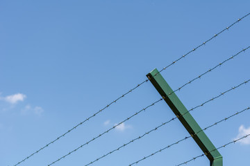 Zaun für die Sicherheit