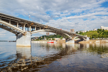 Kanavinsky bridge in the city of Nizhny Novgorod