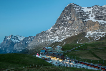 Obraz premium Gare de Kleine Scheidegg
