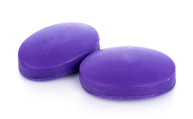 soap isolation on white background