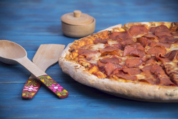 Pizza salami