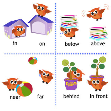 Preposition Cartoon Images – Browse 1,019 Stock Photos, Vectors, and Video  | Adobe Stock