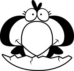 Cartoon Penguin Hatch