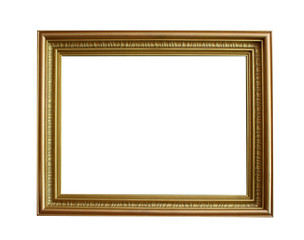 Frame isolated on white background, for image, photos, text