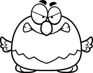 Angry Little Bald Eagle