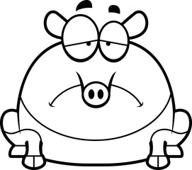 Sad Cartoon Tapir