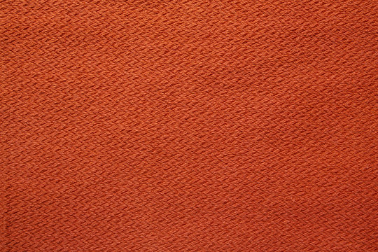 orange texture of fabric
