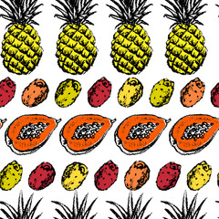 Fruit seamless pattern