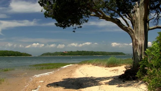 Exotic secluded beach getaway oasis at Bennets Neck Pocasset Bourne Cape Cod
