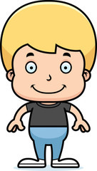 Cartoon Smiling Boy