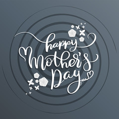 Lettering for Mother's Day card.