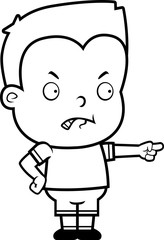 Fototapeta premium Angry Toddler