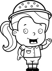 Obraz premium Safari Girl