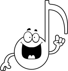 Cartoon Musical Note Idea
