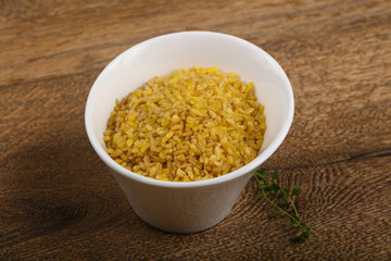 Raw bulgur